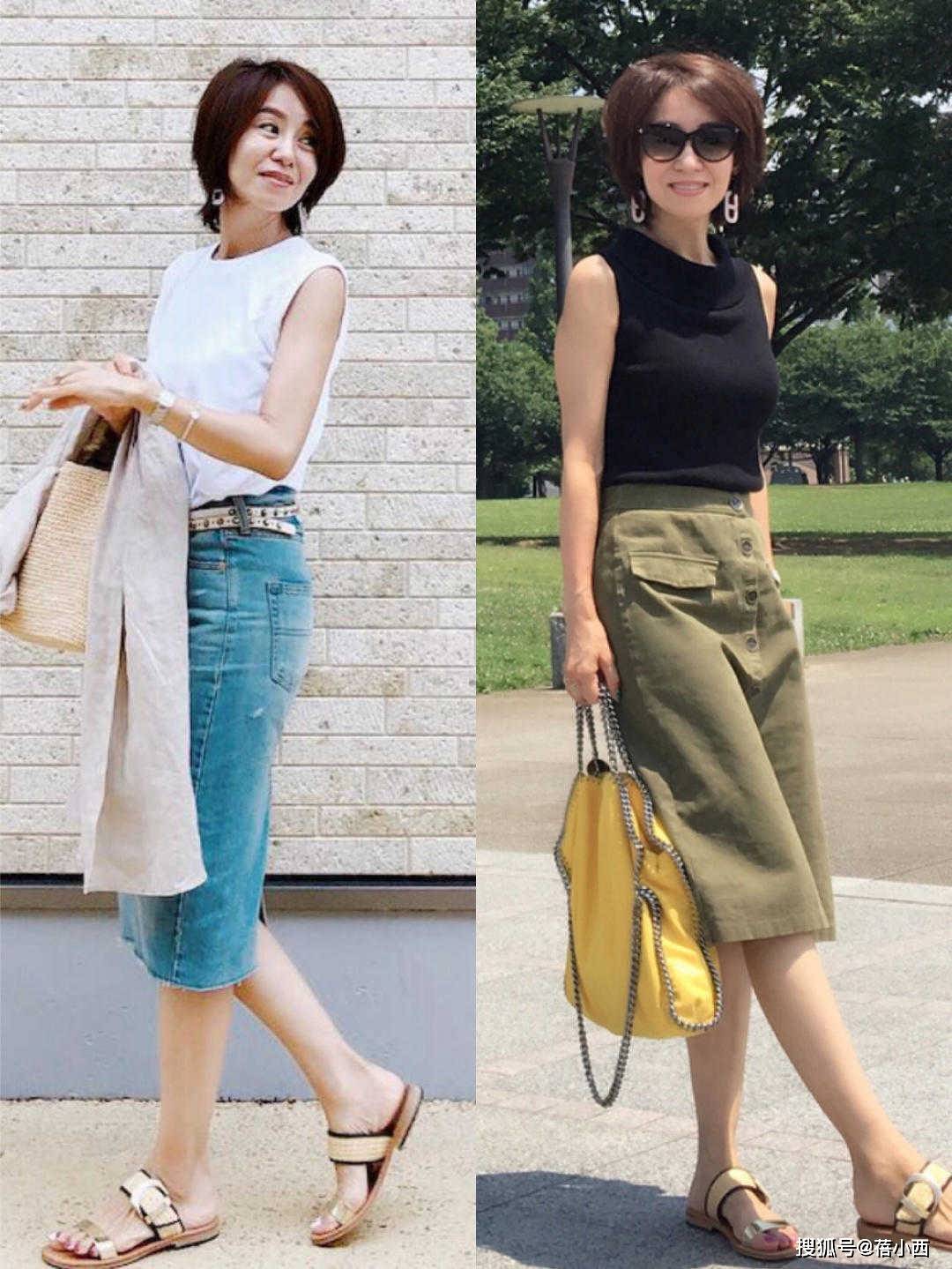 奔四的女人夏季不要穿得太随便掌握这3大搭